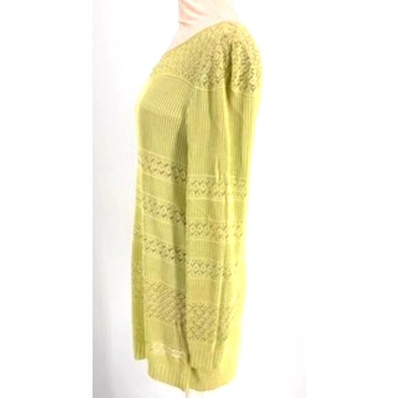 Escada Dress Size Small Green Knit Lace Rayon - Picture 3 of 7